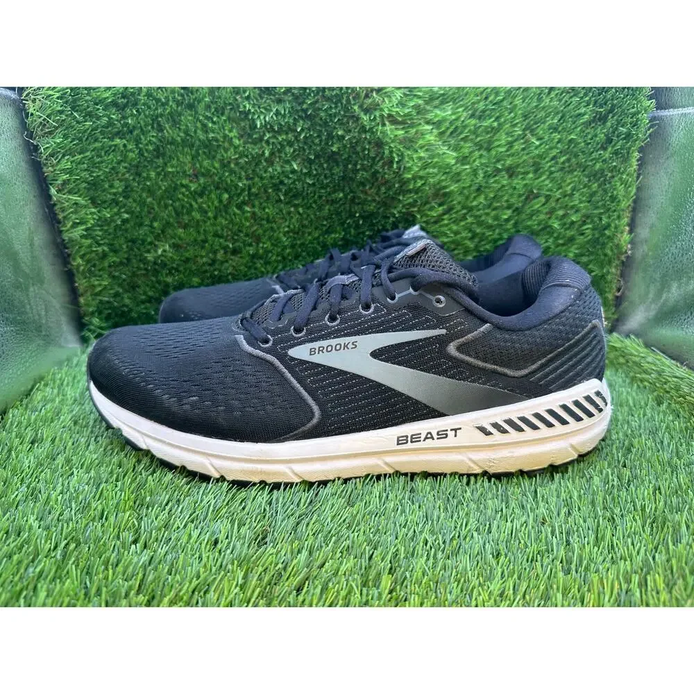 Brooks Beast 20 1103271D051 Athletic Sneaker Men's 13D Black Mesh Sports Jogging